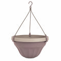 Pot de Fleurs Suspendu pour Jardin et Balcon Taupe