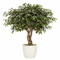 Ficus artificiel avec pot en céramique 160 cm