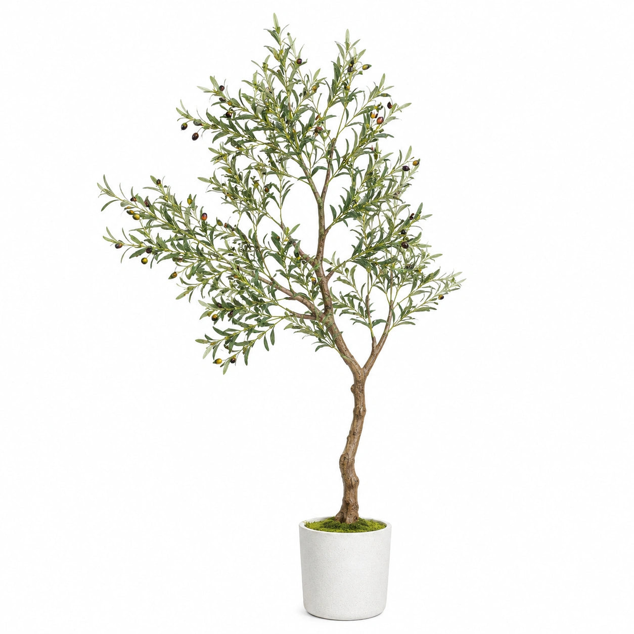 Arbre d'olivier artificiel en pot 150 cm