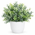 Plante Artificielle Verte en Pot pour Décoration Intérieure/Extérieure