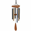 Carillon éolien en bois et métal multicolore 90cm