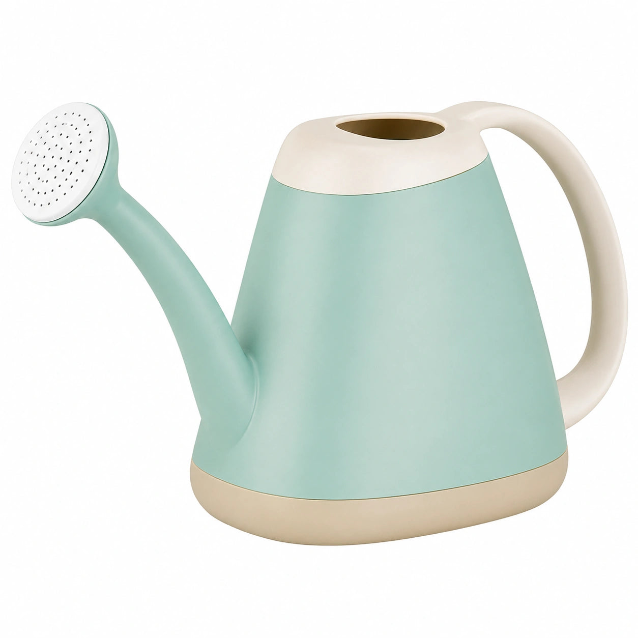Arrosoir de Jardin 1,5L Vert Menthe et Beige