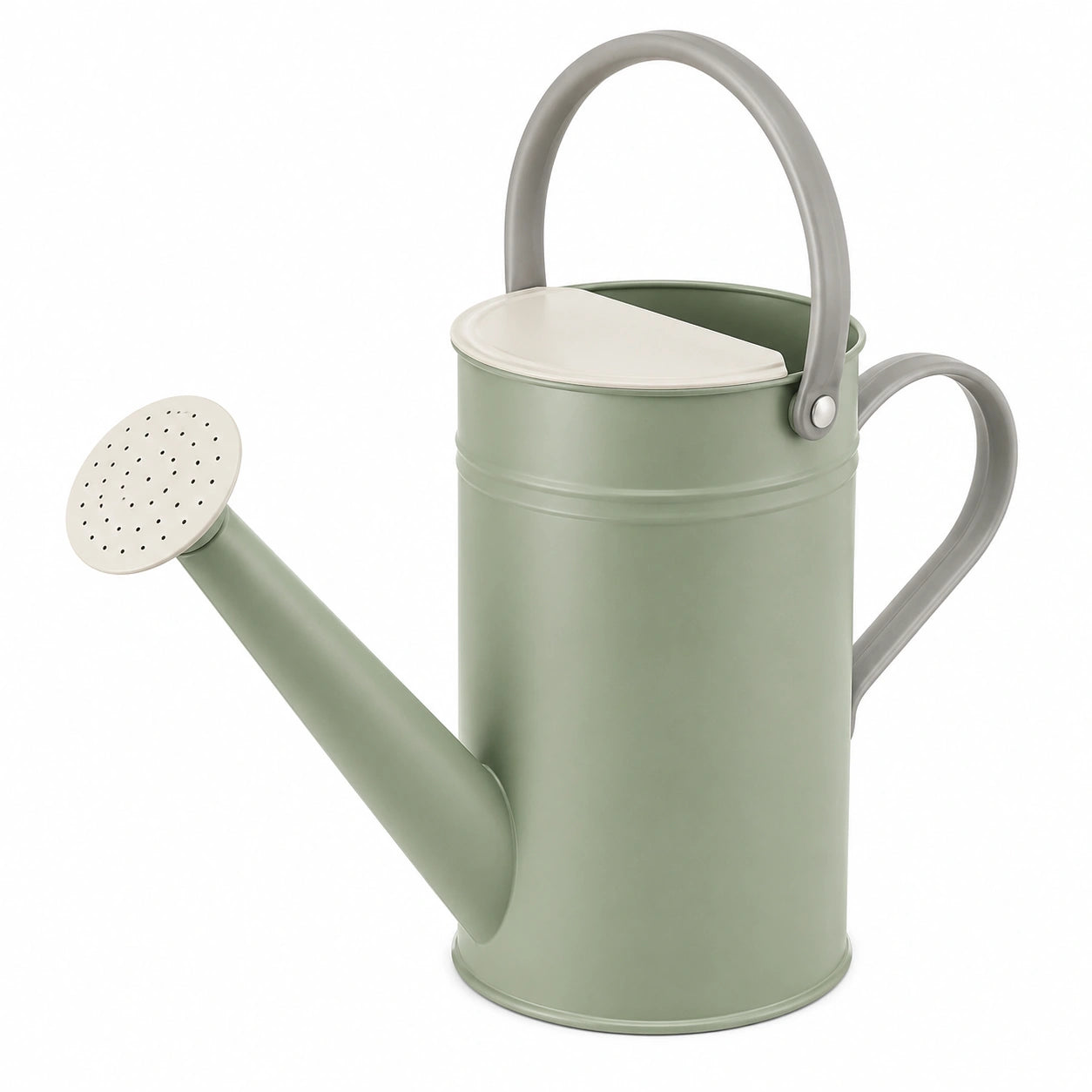Arrosoir 10L vert avec poignée ergonomique en métal
